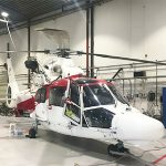 qualified technician helicopter assess